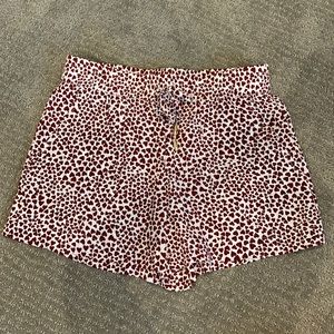 Silk Heart Shorts